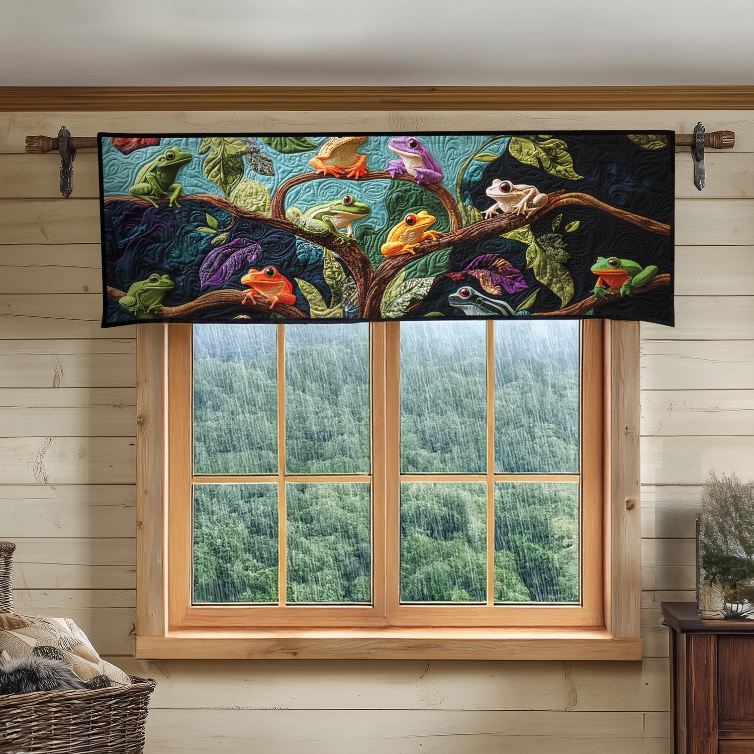 Marshland Magic Quilted Valance NCU0PT5166