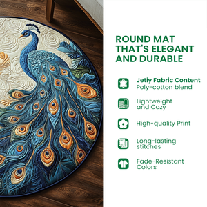 Abyssal Secrets Quilted Round Mat NCU0DV3843