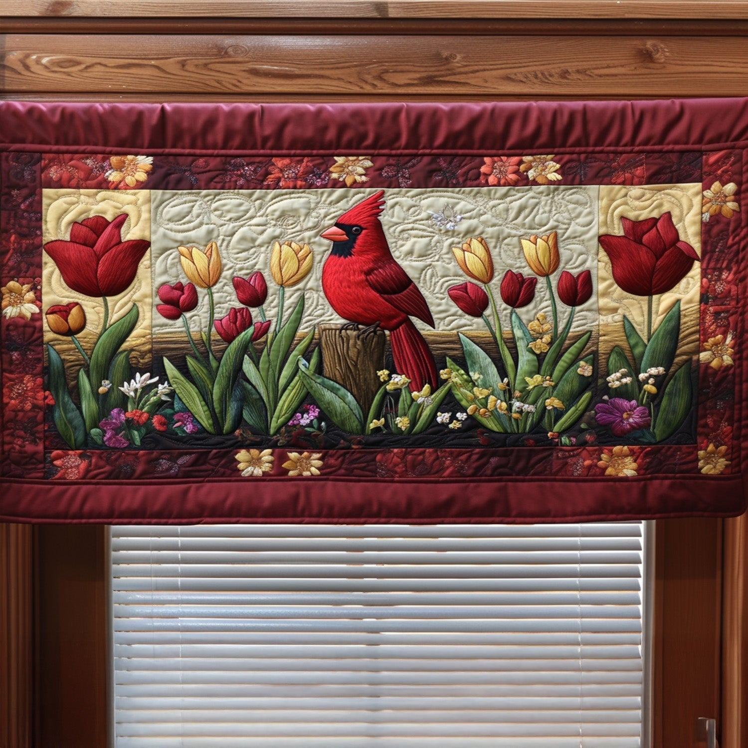 Whispers of Love Quilted Valance NCU0PT4973