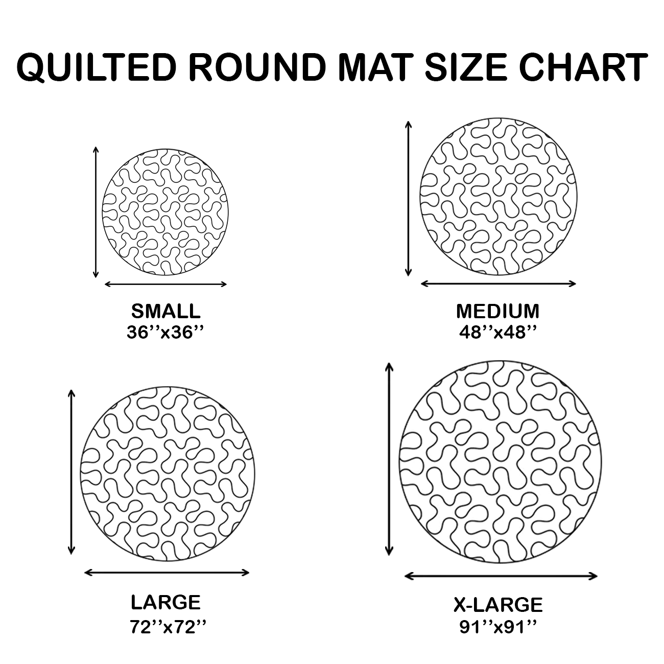 Abyssal Secrets Quilted Round Mat NCU0DV3843