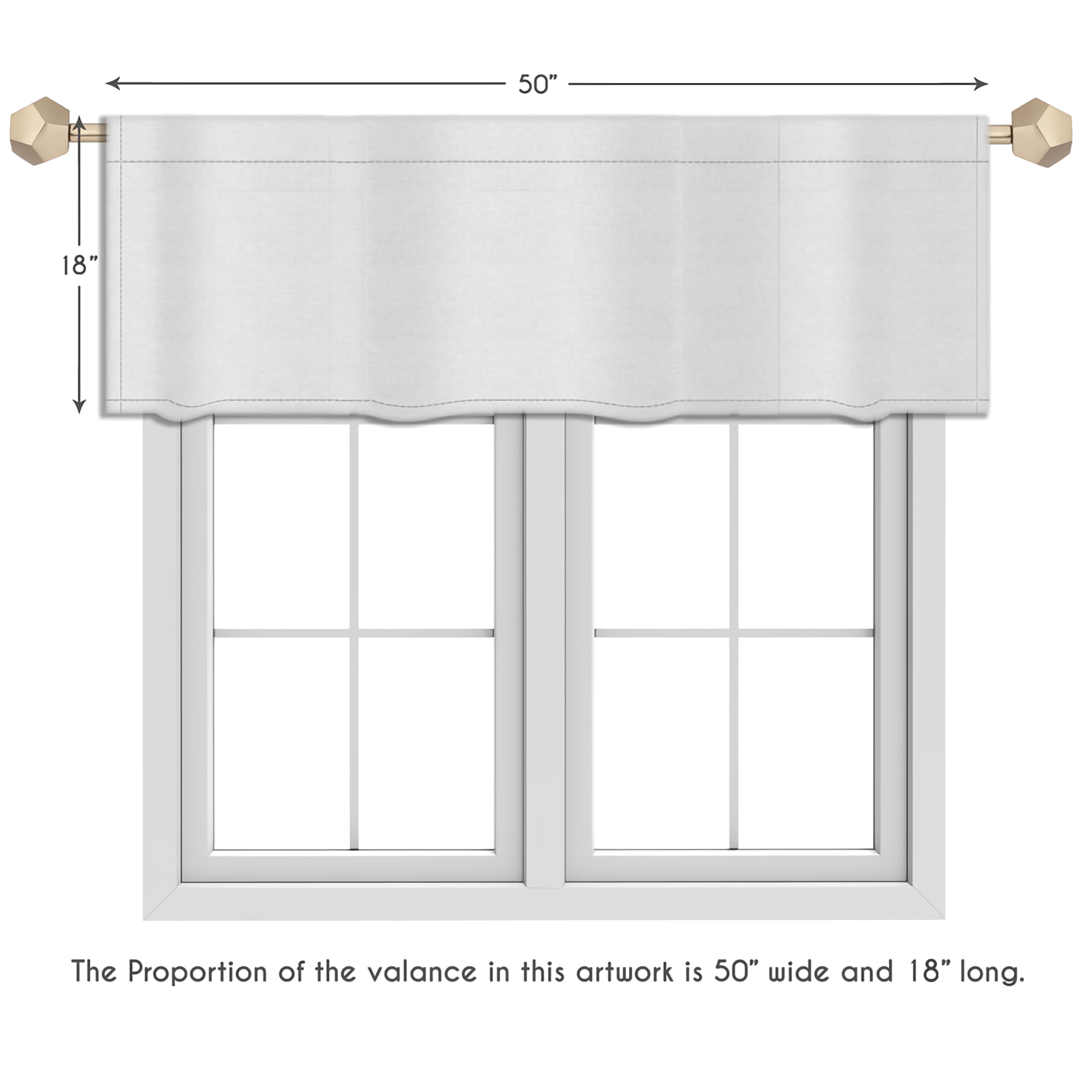 Sunbeam Serenity Quilted Valance NCU0DV3622